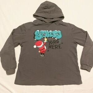 H&M Santa Was Here Christmas Youth Pullover Size 20 (14 Years)